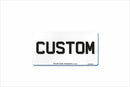 4D Front Aluminium Number Plate 303 X 152|Import