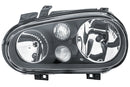 HELLA 1EL 007 700-161 Halogen/DE/FF-Headlight - right - fits VW Golf IV (1J1)