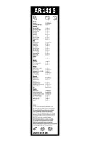 Bosch Aerotwin Front Wiper Blade Set - 650/400mm - AR141S