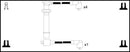 Lemark Ignition Lead Set - HOES928