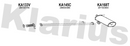 Klarius KA133V - Box With Front Pipe  - Fits Hyundai Tucson 1.7 CRDi