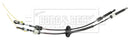 Borg & Beck Gear Control Cable  - BKG1424