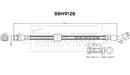 Borg & Beck Brake Hose  - BBH9128