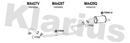 Klarius MA427V - Front Pipe  - Fits Mazda 2 1.4TD