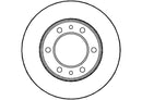 Disctech Brake Disc (Single) - Fits Toyota - ABD3504 - Front Axle