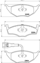 Mintex Brake Pad Set fits - MDB2146 (also fits other vehicles)