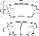 Mintex Brake Pad Set fits -Hyundai Kia MDB4021 (also fits other vehicles)