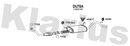 Klarius DU78A - Box With Tail Pipe  - Fits Daihatsu Terios 1.3i