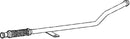 Klarius CN550H - Centre Pipe  - Fits Citroen C1 1.4HDi