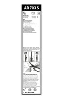 Bosch Aerotwin Front Wiper Blade Set - 700/650mm - AR703S