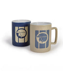 GENUINE HONDA MUG -CREAM/BLUE -  08MLW24GMUG