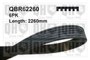 QH V-Ribbed Drive Belt - QBR62260
