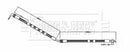 Borg & Beck Brake Hose  - BBH8855 fits Ranger TKE 2011-