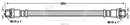 Borg & Beck Brake Hose  - BBH7776 fits BMW X1 E84,3 Series E91,E93