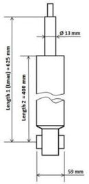 KYB Shock Abs Rr (Qnsa1293) - 3448024