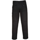 Portwest Action Trousers - Black - 40in. Waist (Regular) - S887BKR40