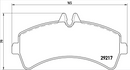 Brembo Brake Pad Set - P50060