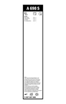 Bosch Aerotwin Front Wiper Blade Set - 530/575mm - A698S