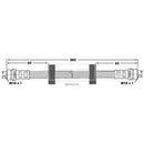 Borg & Beck Brake Hose  - BBH6666 fits Ford Mondeo MK I
