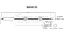 Borg & Beck Brake Hose  - BBH9135
