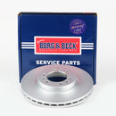 Borg & Beck Brake Disc Single  - BBD5956S fits Iveco Daily II 65C 11/01-04/06