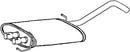 Klarius MZ426T - Box With Centre Pipe  - Fits Mercedes ML320 3.2i