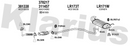 Klarius 301338 - Front Pipe For Cat  - Fits Land Rover Freelander 2.0Di