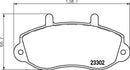 Mintex Brake Pad Set fits -Opel Renault Vauxhall MDB1993 (also fits other vehicles)