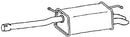 Klarius VW675T - Box With Tail Pipe