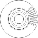 Disctech Brake Disc (Single) - Fits Ford, Hyundai - ABD3283 - Front Axle