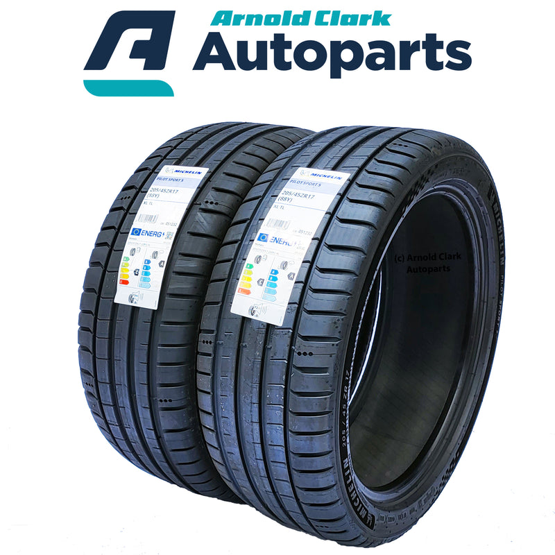 205 45 17 88Y Michelin Pilot Sport 5 Tyres x2 Pair