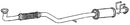 Klarius GM870X - Box With Centre Pipe  - Fits Opel Antara 2.2CDTi