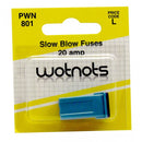 Wot-nots Fuse - J Type Slow Blow - Blue - 20A - PWN801