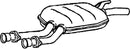 Klarius MZ337A - Box With Centre Pipe  - Fits Mercedes 190 2.0