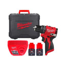 Milwaukee M12 BRUSHLESS COMPACT DRILL DRIVER KIT - 4933499687