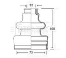 Borg & Beck Cv Joint Boot Kit  - BCB2495 fits Citroen, Peugeot - Inner