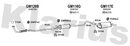 Klarius GM120B - Front Pipe  - Fits Opel Combo 1.7D