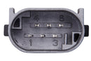 HELLA 6PV 010 946-211 Sensor, accelerator pedal position - for left-hand drive vehicles - 6-pin connec