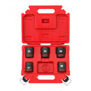Milwaukee 1IN SOCKET SET STD-5PCS - 4932498751