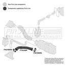 First Line Air Filter Hose  - FTH1469
