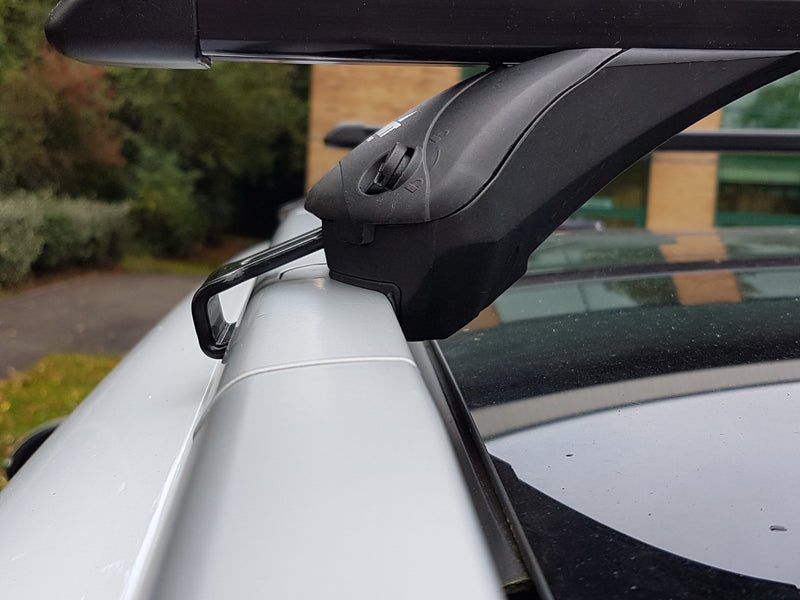 Summit Premium Integrated Railing Roof Bars 1.07m - Steel, with Additional Fitting Kit - SUP-857C fits various