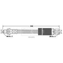 Borg & Beck Brake Hose  - BBH6848 fits Saab 900 93-