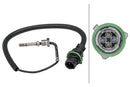 HELLA 6PT 358 181-591 Sensor, exhaust gas temperature - 2-pin connector