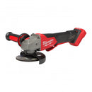 M18 Fuel 115mm Variable Speed & Braking Angle Grinder With Paddle Switch Bare Unit - 4933478774