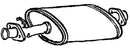 Klarius LR239W - Box With Centre Pipe  - Fits Land Rover 90 2.5TDi