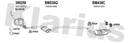 Klarius 390258 - Catalyst & Dpf Combined  - Fits BMW 325 D 3.0d
