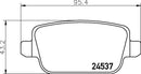 Mintex Brake Pad & Disc Kit fits -Ford MDK0257 (also fits other vehicles)