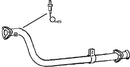 Klarius 301466 - Front Pipe For Cat  - Fits Volvo 940 2.0i,2.3i