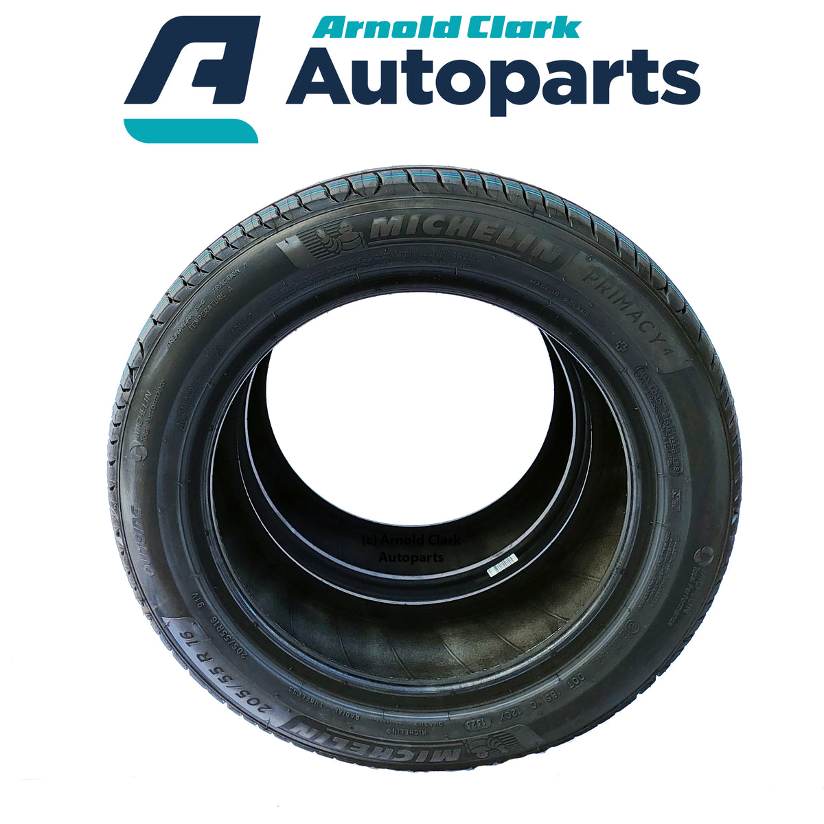 205 55 16 91V Michelin Primacy 4+ Tyres x2 Pair | Arnold Clark