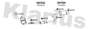 Klarius DN783G - Box With Centre Pipe  - Fits Nissan Micra 1.0